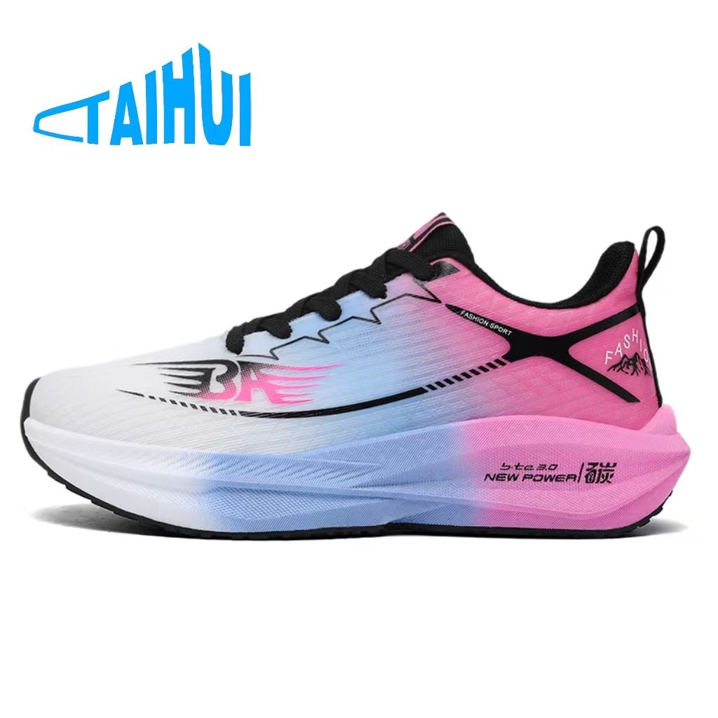 Men's Taihui Fashion Trend Flying Woven Mesh Casual Sneakers Comfortable Breathable Soft PVC Insole Lightweight Height